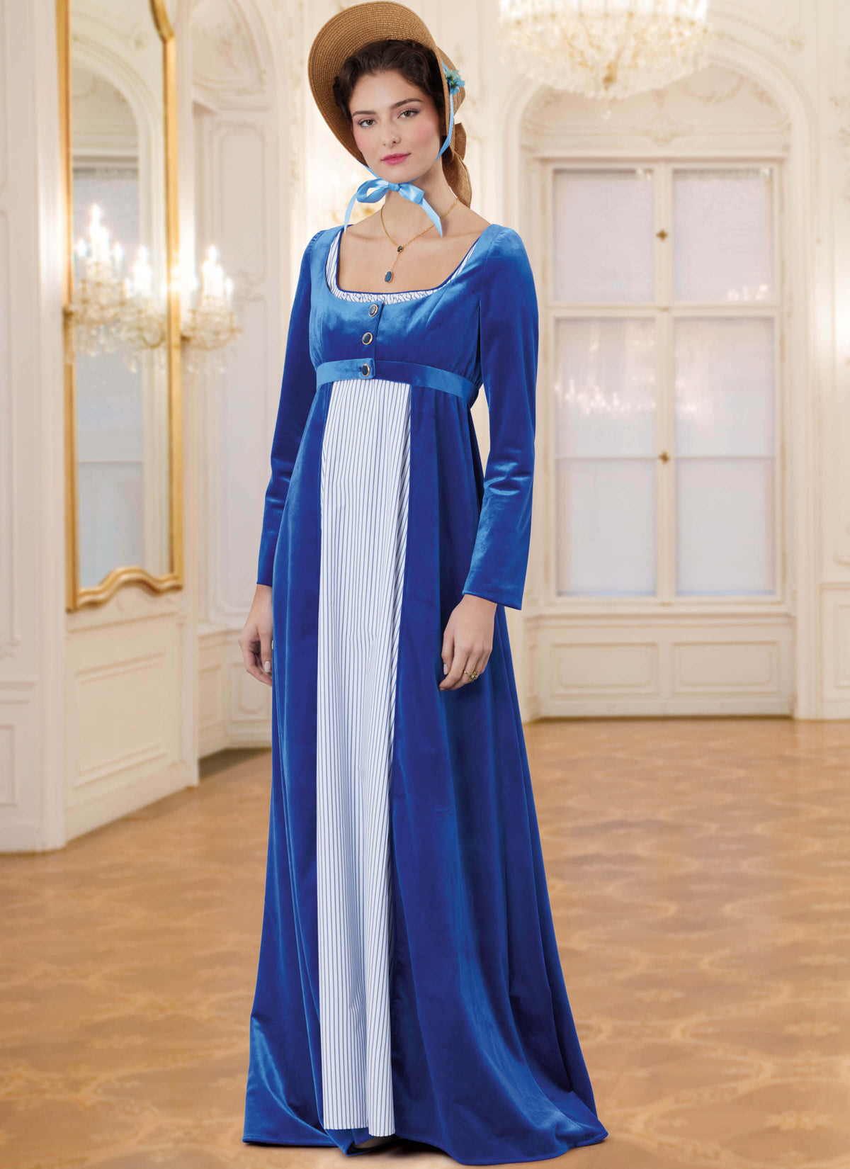 Patron McCall's n°8648 – Manteau et robe Régence