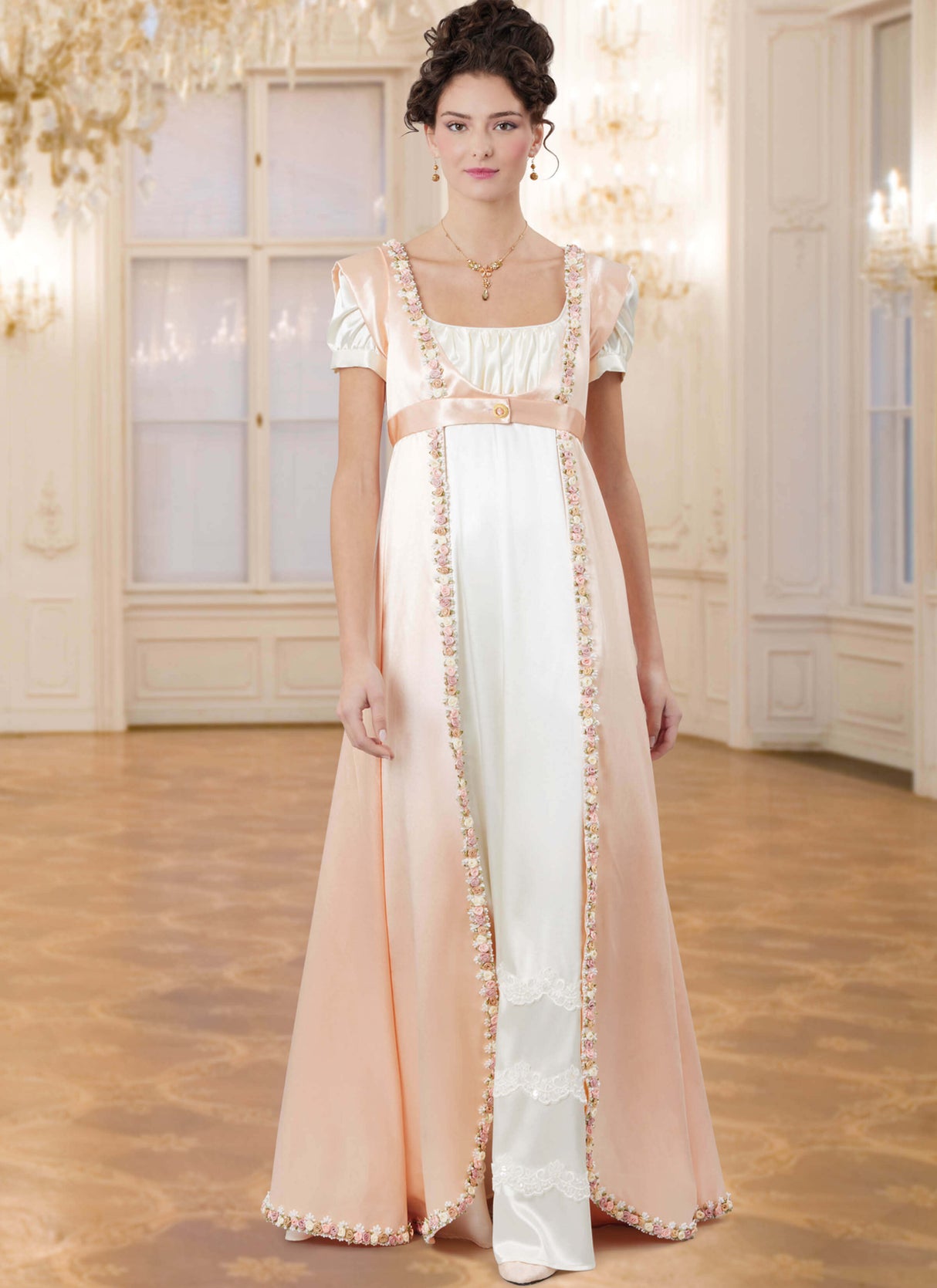 Patron McCall's n°8648 – Manteau et robe Régence