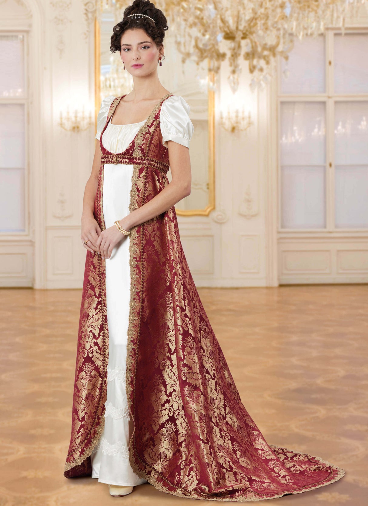 Patron McCall's n°8648 – Manteau et robe Régence