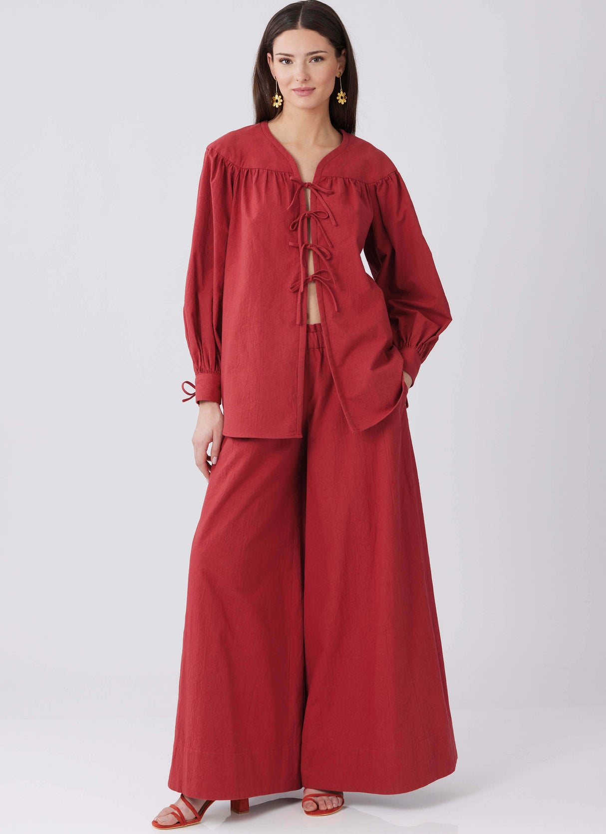 Patron McCall's n°8663 – Chemise ample, pantalon et short