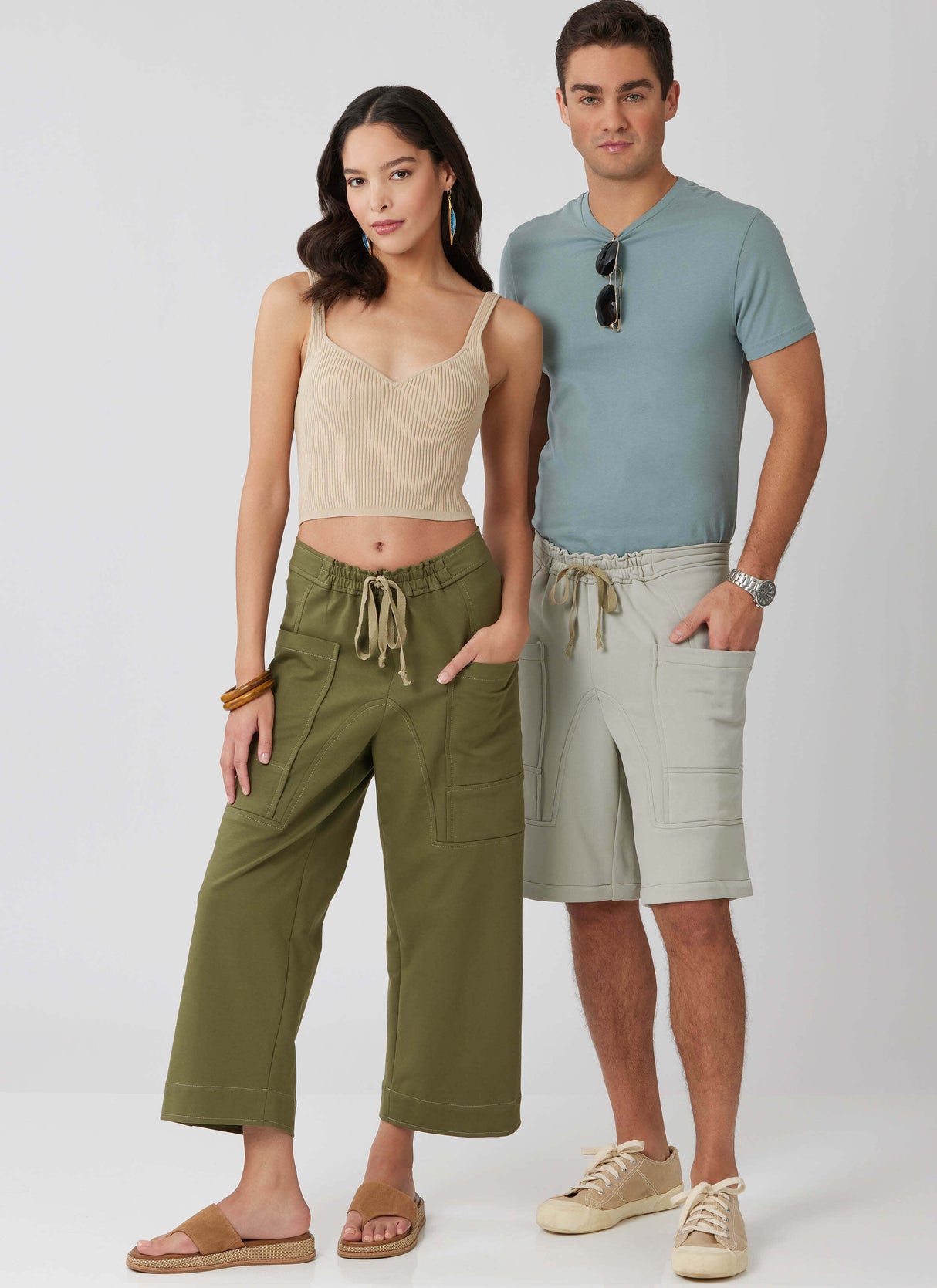 Patron McCall's n°8664 – Pantalon et short à taille élastiquée
