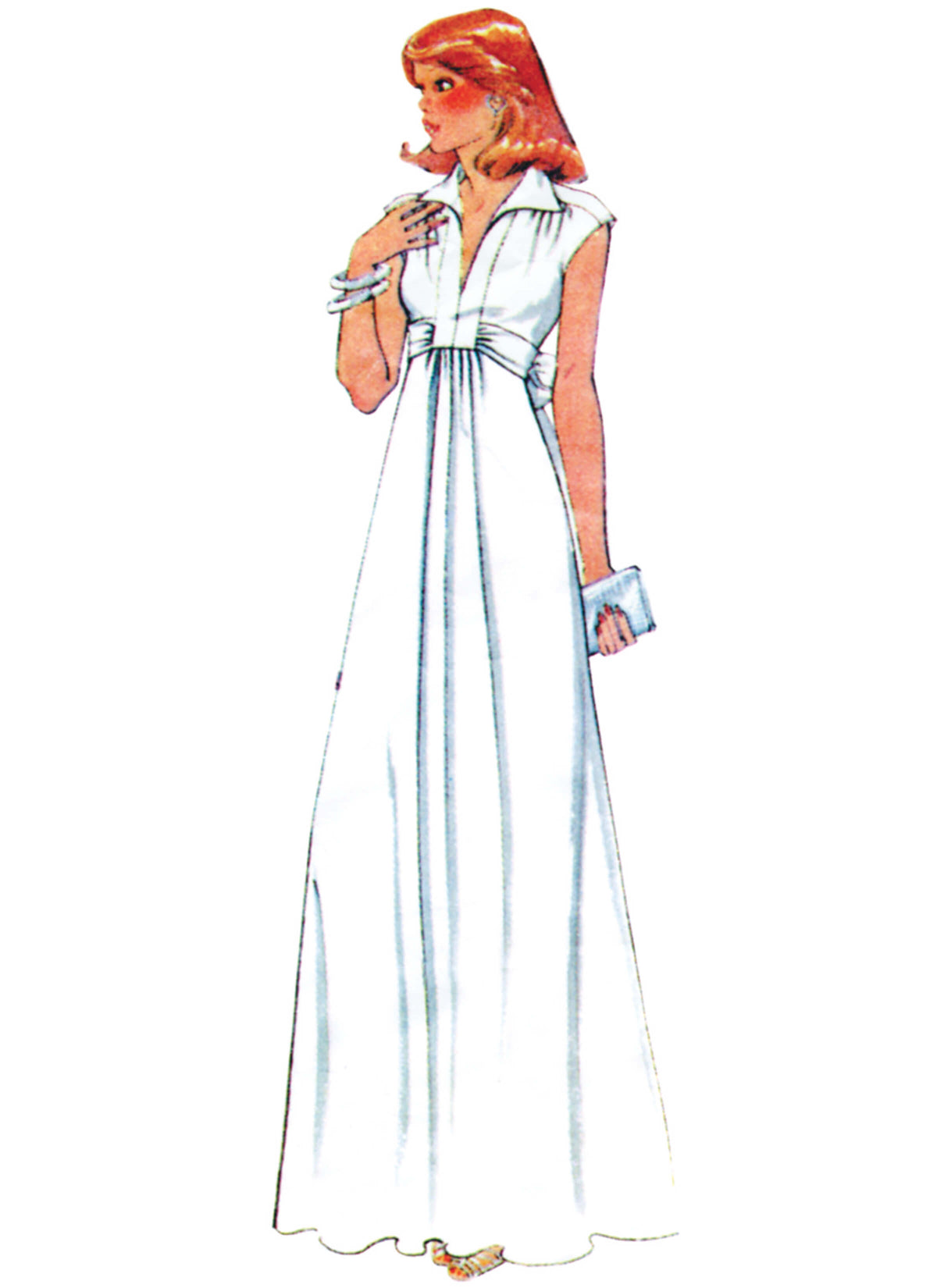 Patron McCall's n°8667 – Robe et haut vintage années 1970