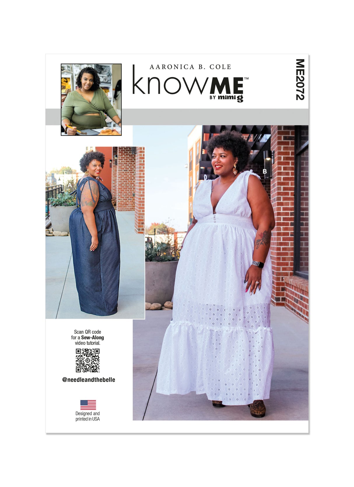 Patron Know Me n°2072 – Combinaison et robe pour femmes