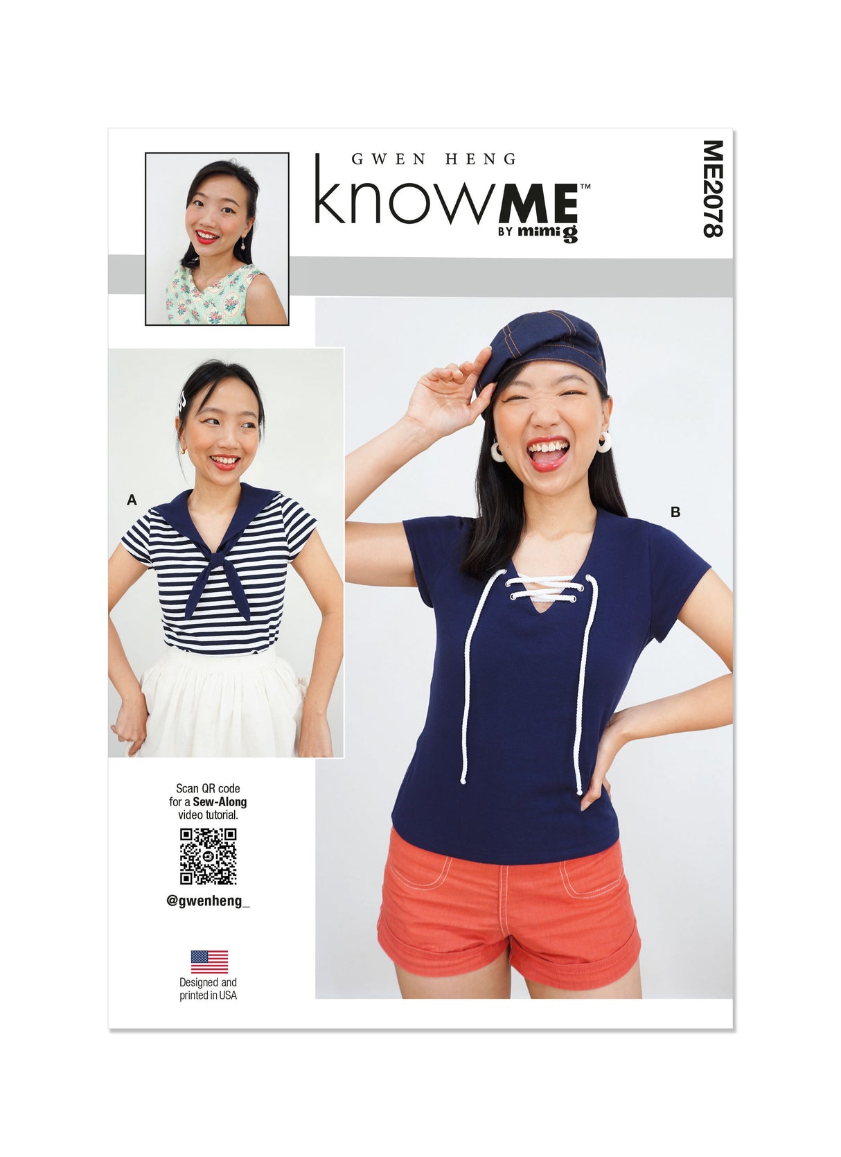 Patron Know Me n°2078 – Hauts en tricot pour femmes