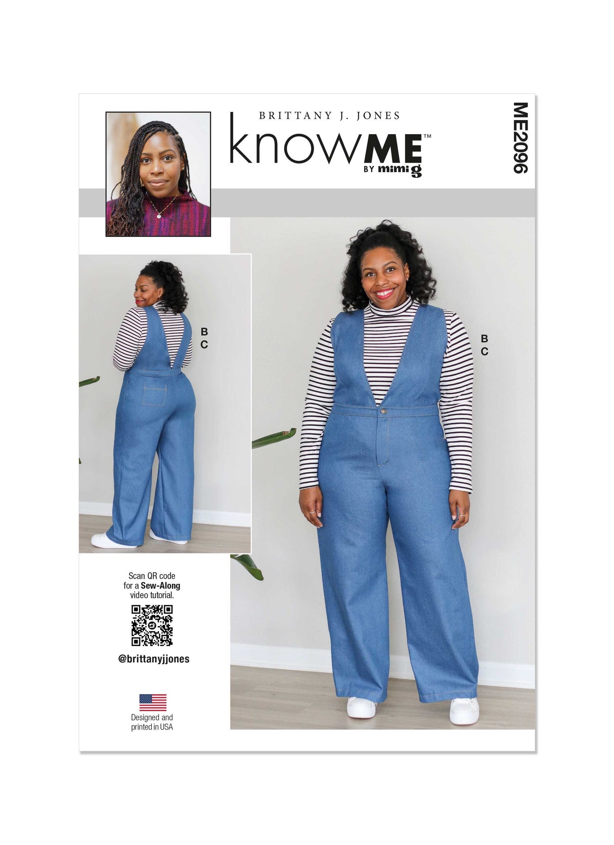 Patron Know Me n°2096 – Combinaison sans manches pour femmes