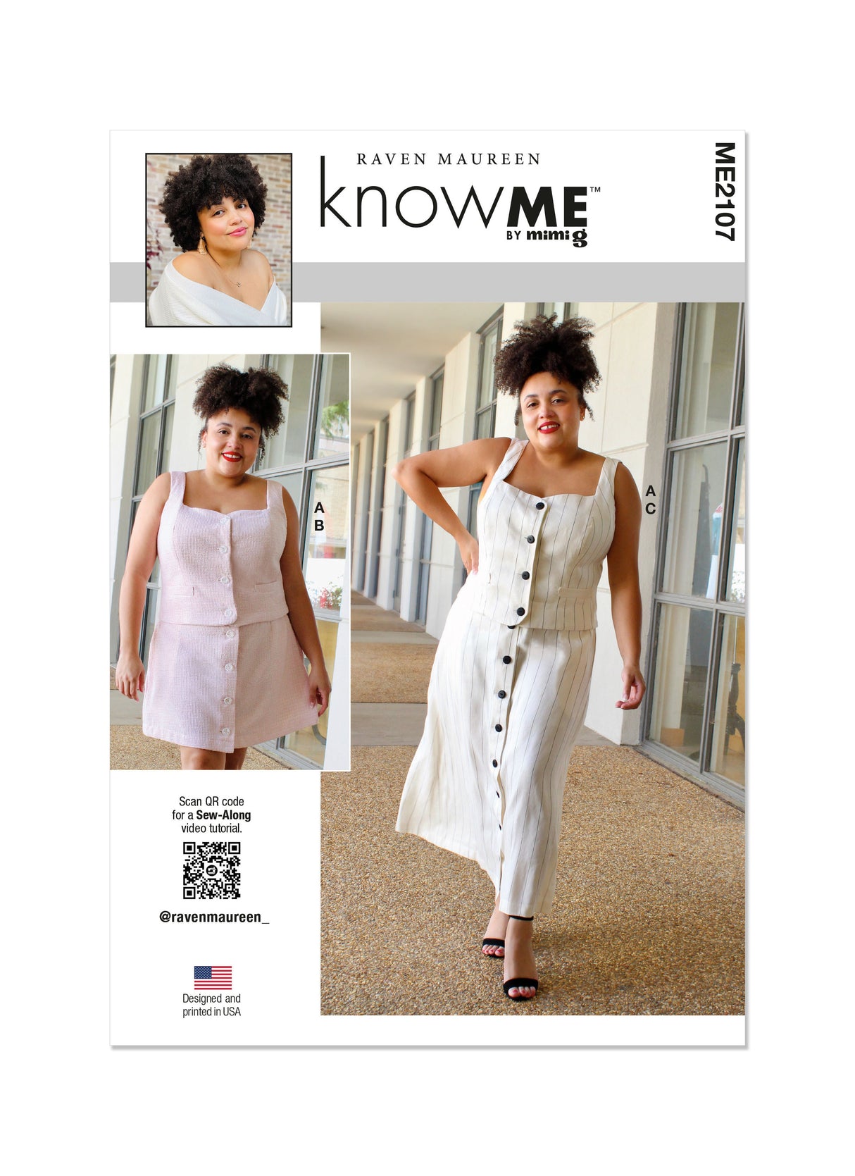 Patron Know Me n°2107 – Top et jupe assortis