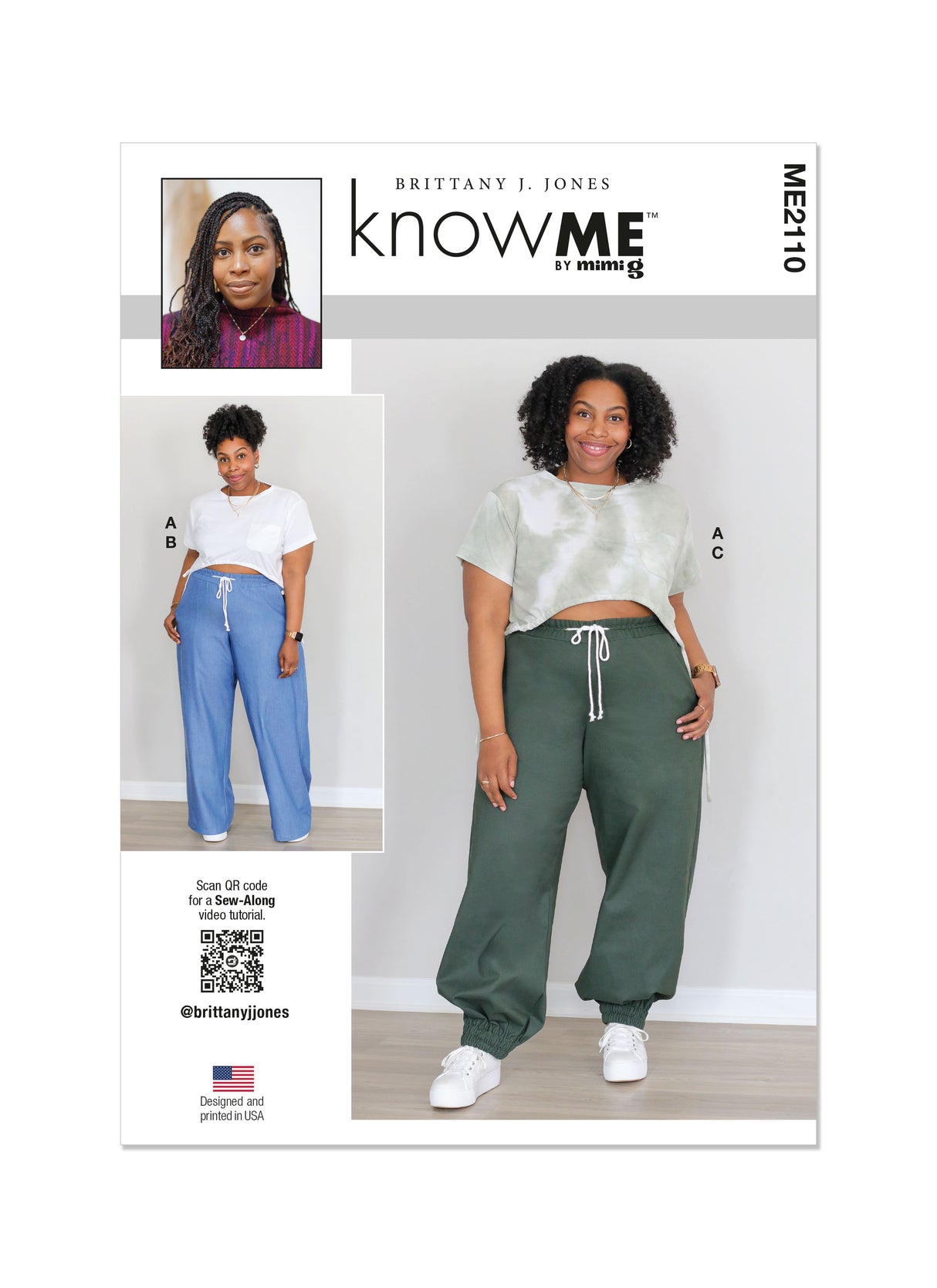 Patron Know Me n°2110 – Top loose et pantalon décontracté