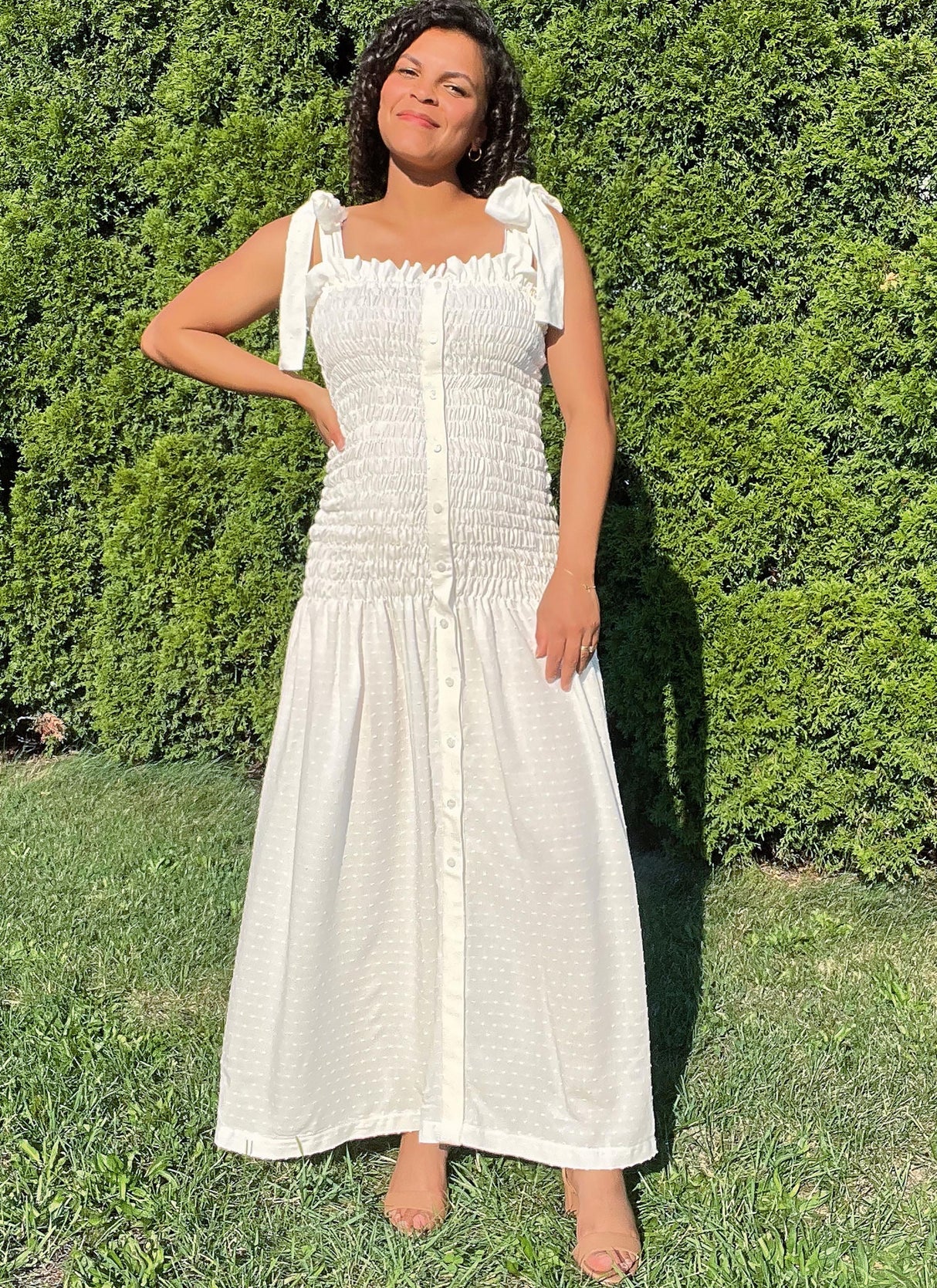 Patron Know Me n°2115 – Robe smockée deux longueurs