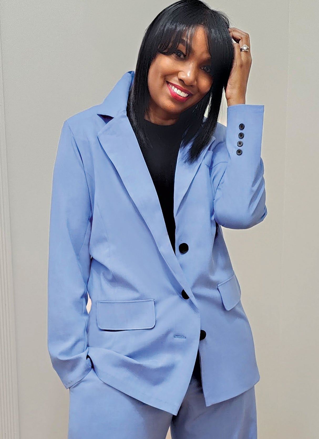 Patron Know Me n°2128 – Veste boutonnée & pantalon droit