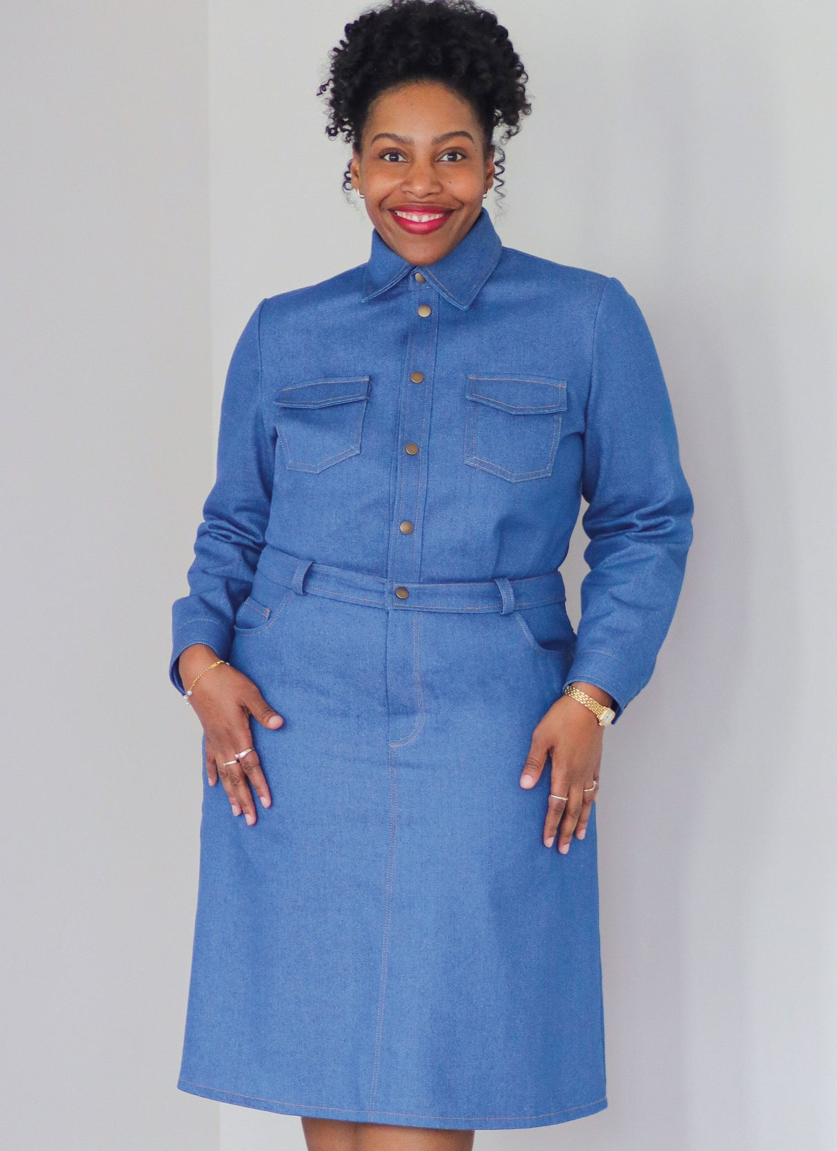 Patron Know Me n°2133 – Robe midi boutonnée