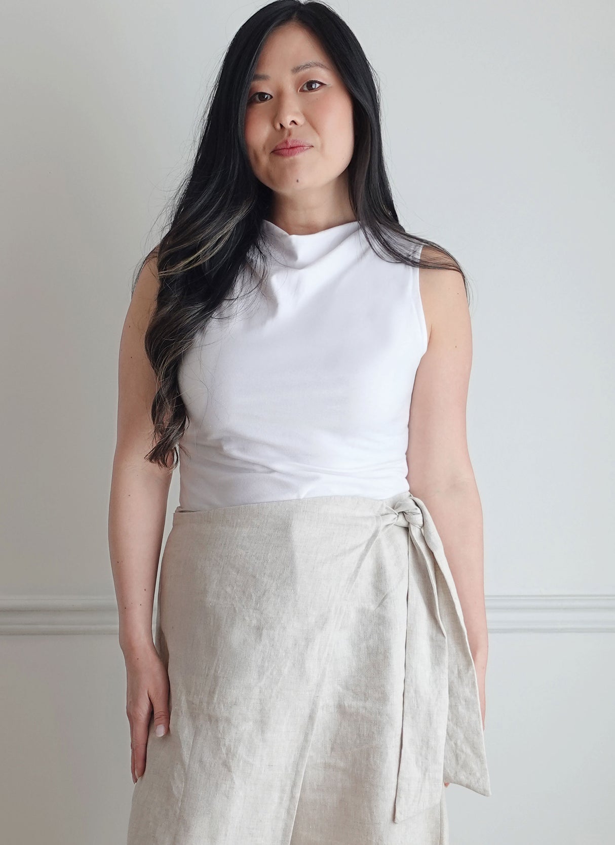 Patron Know Me n°2134 – Pantalon ample & haut à col montant