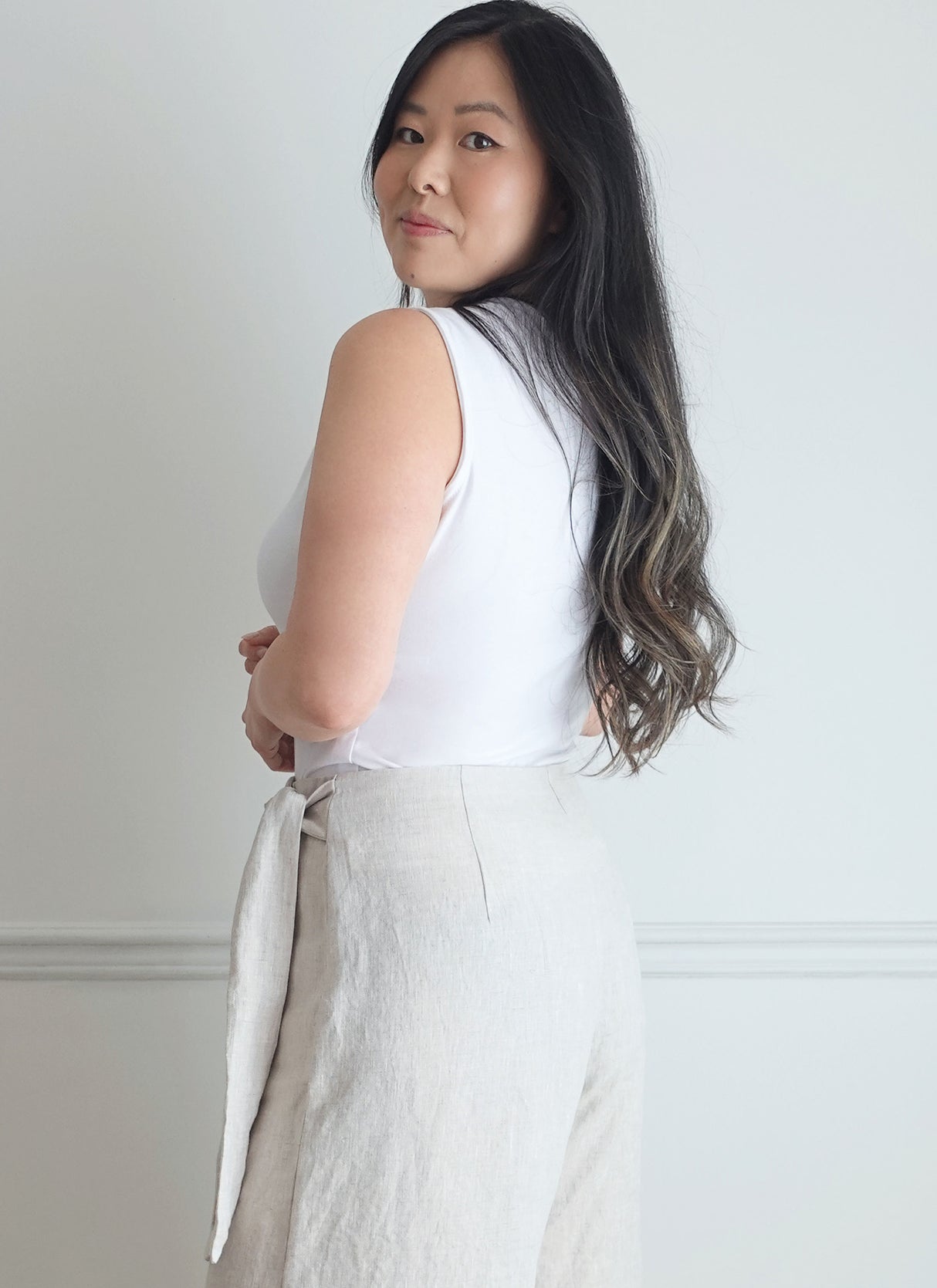 Patron Know Me n°2134 – Pantalon ample & haut à col montant