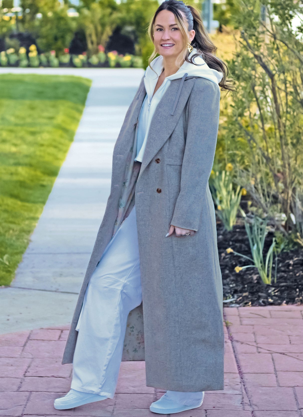 Patron Know Me n°2139 – Manteau long doublé & insert capuche