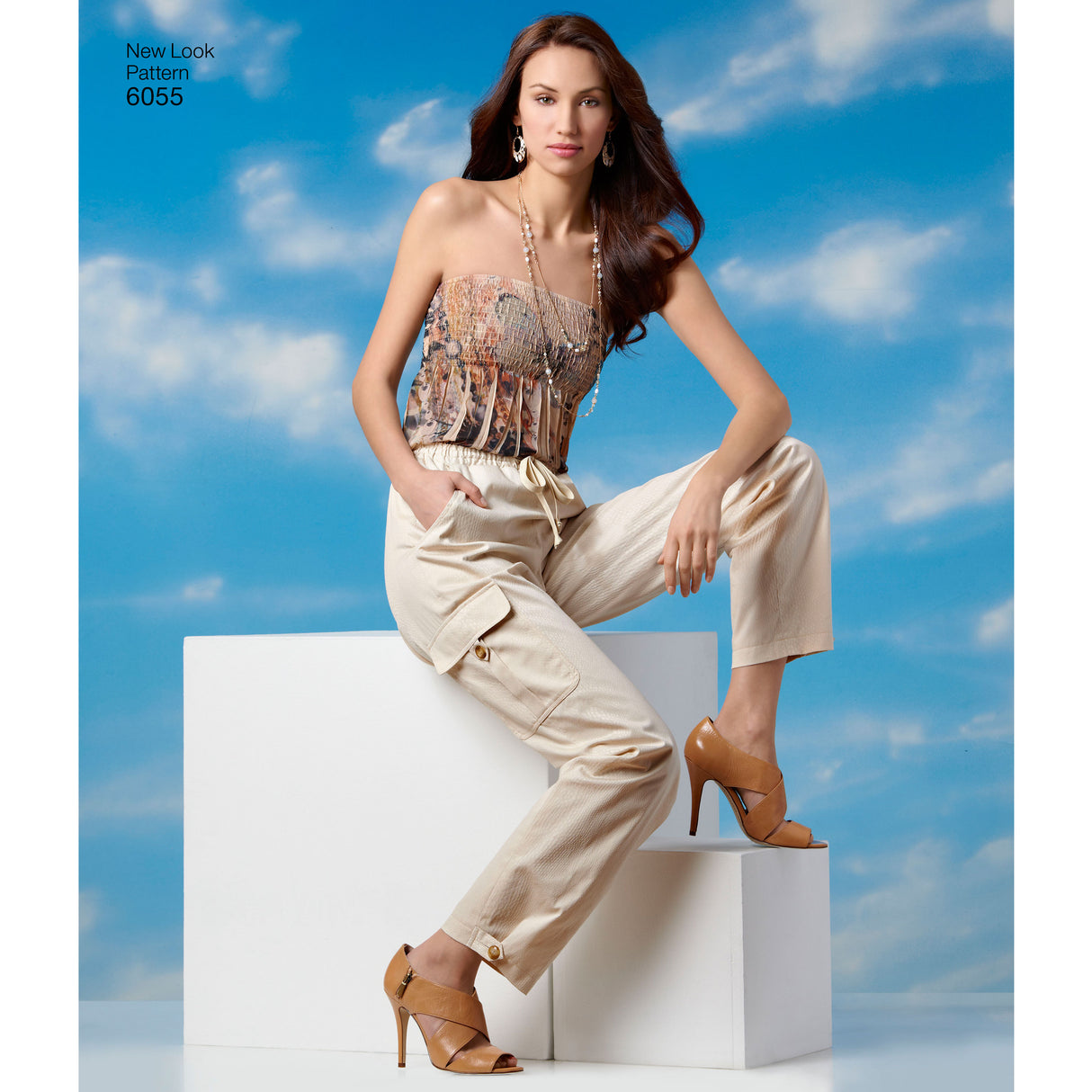 Patron New Look n°6055 - Pantalon et short femme
