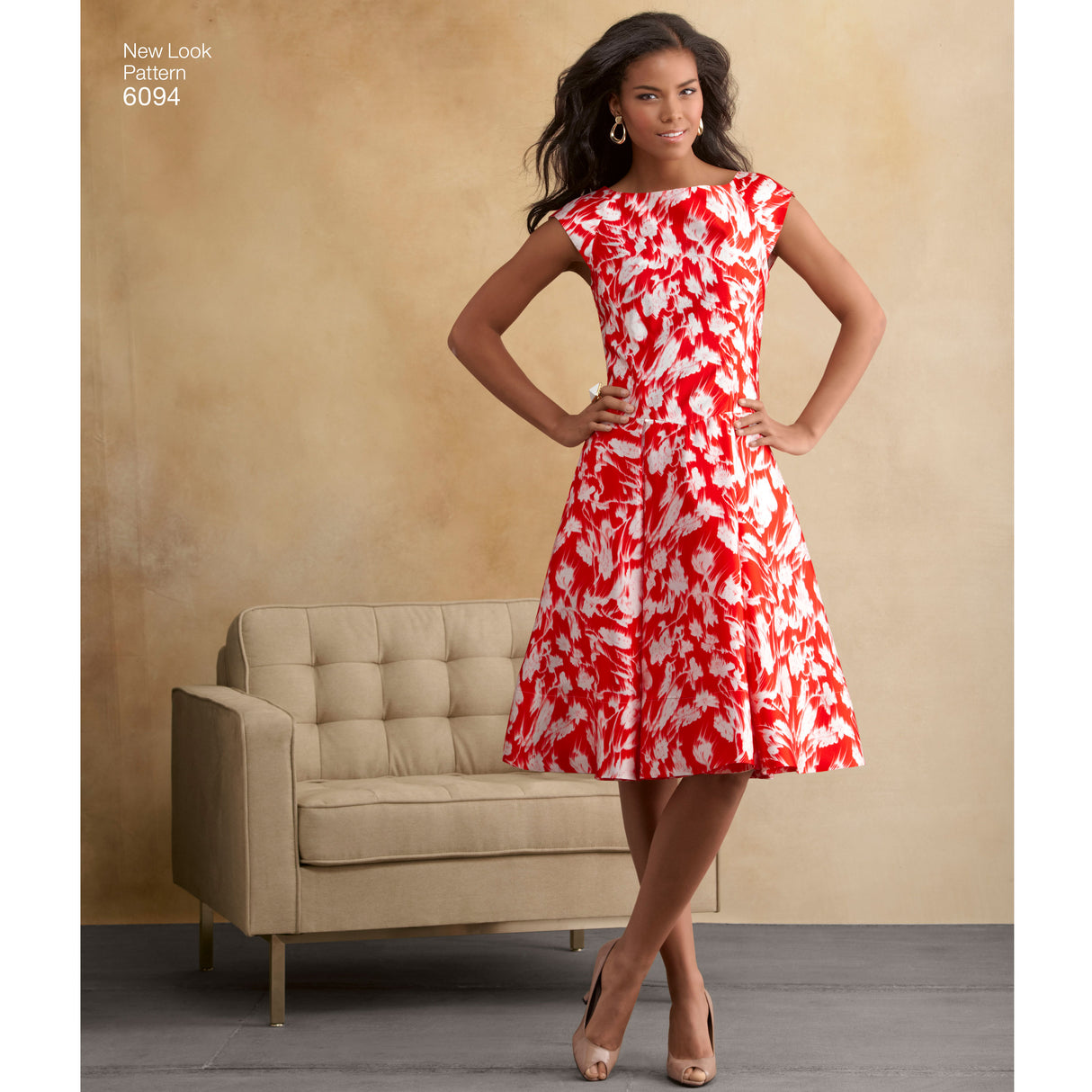 Patron New Look n°6094 - Robe élégante pour femme