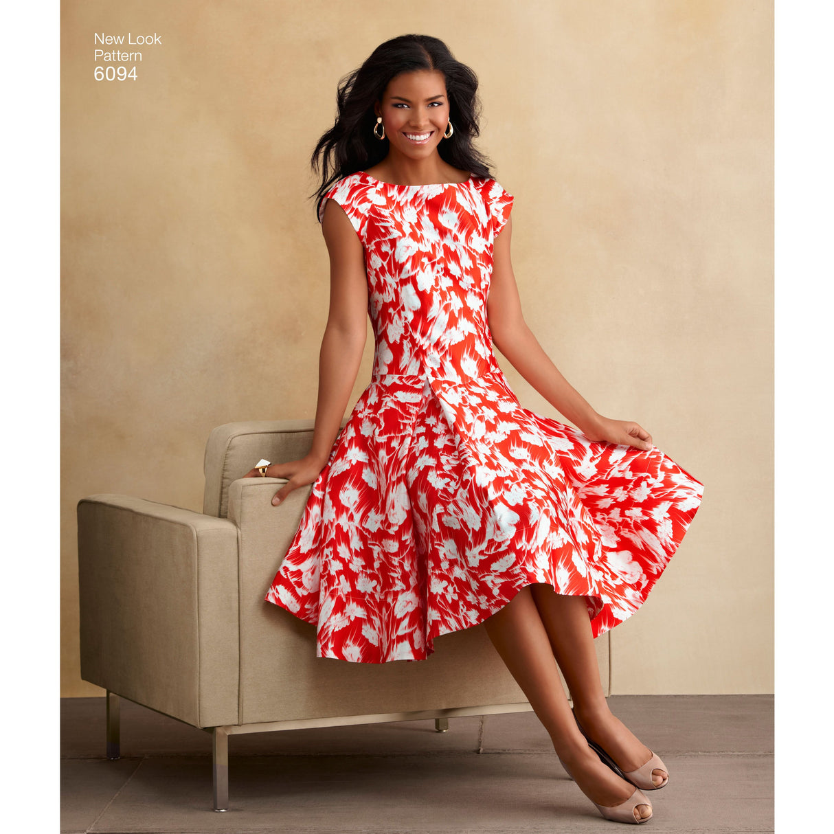 Patron New Look n°6094 - Robe élégante pour femme