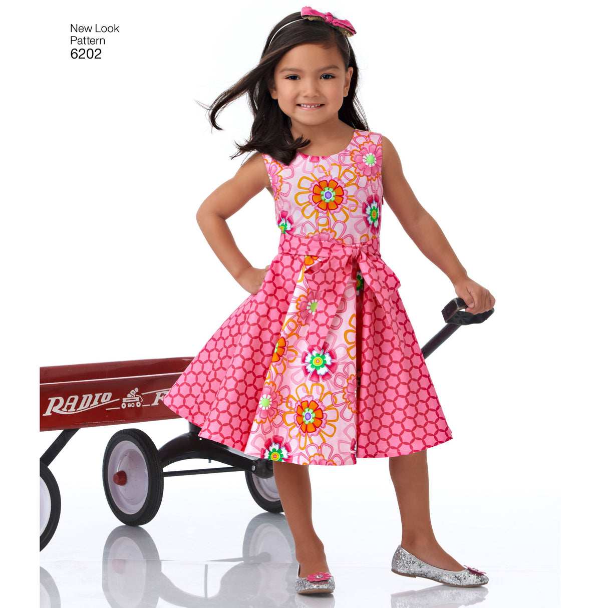 Patron New Look n°6202 - Robes et Ceinture pour Fillettes