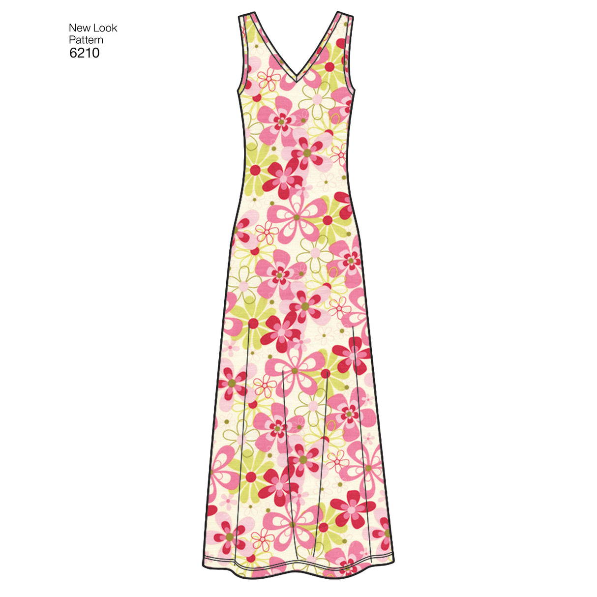 Patron New Look n°6210 - Robe estivale femme