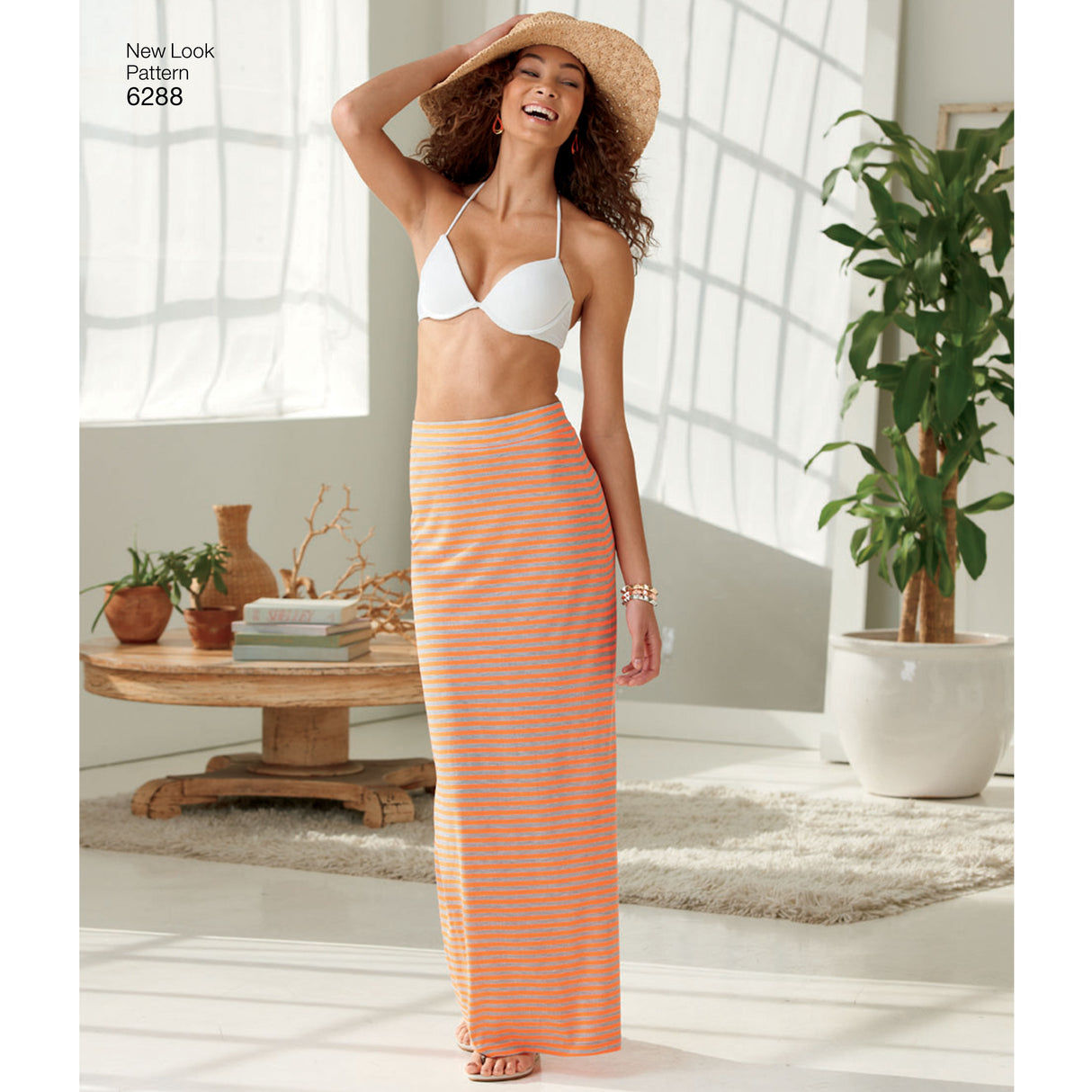 Patron New Look n°6288 – Jupe longue