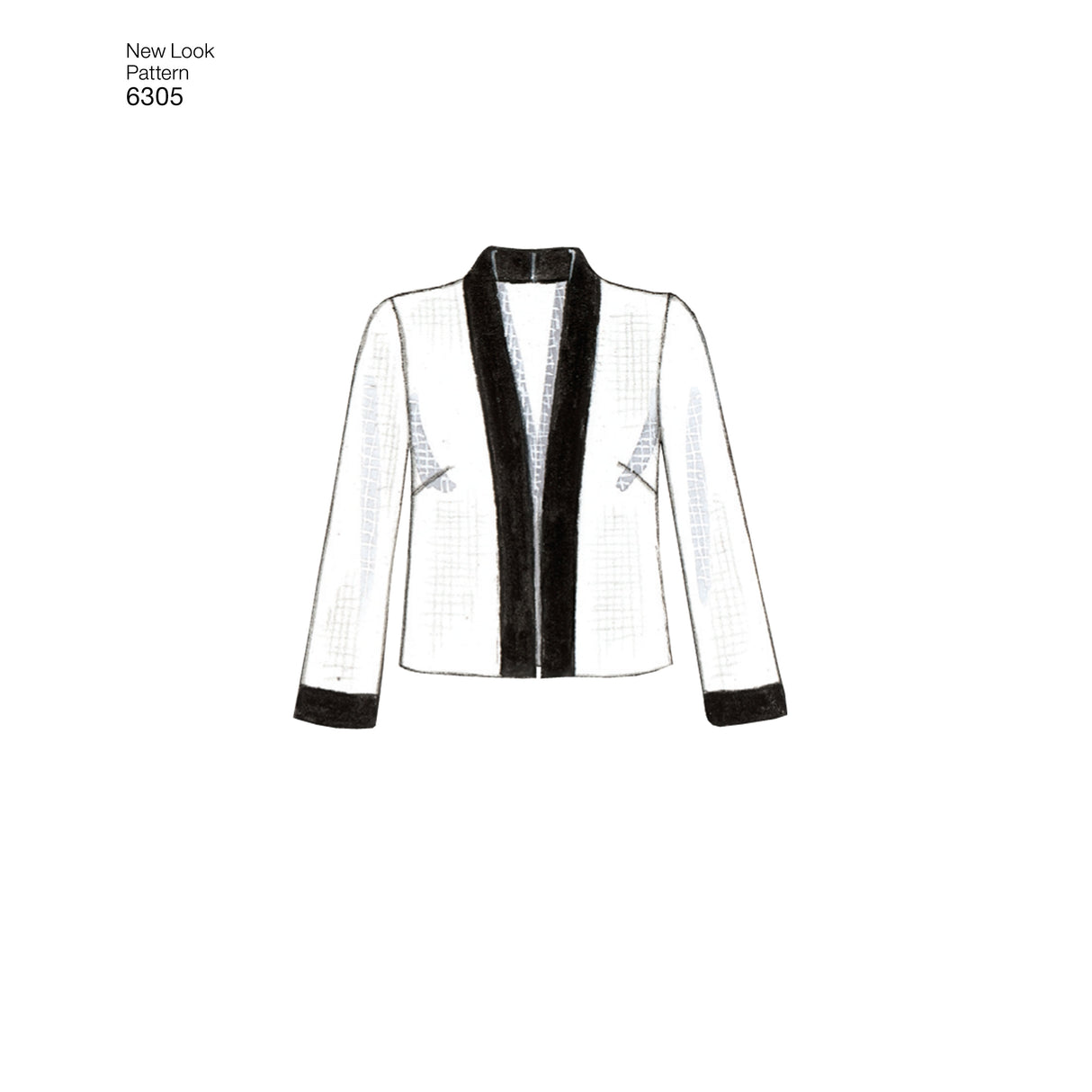 Patron New Look n°6305 – Robe et veste deux longueurs
