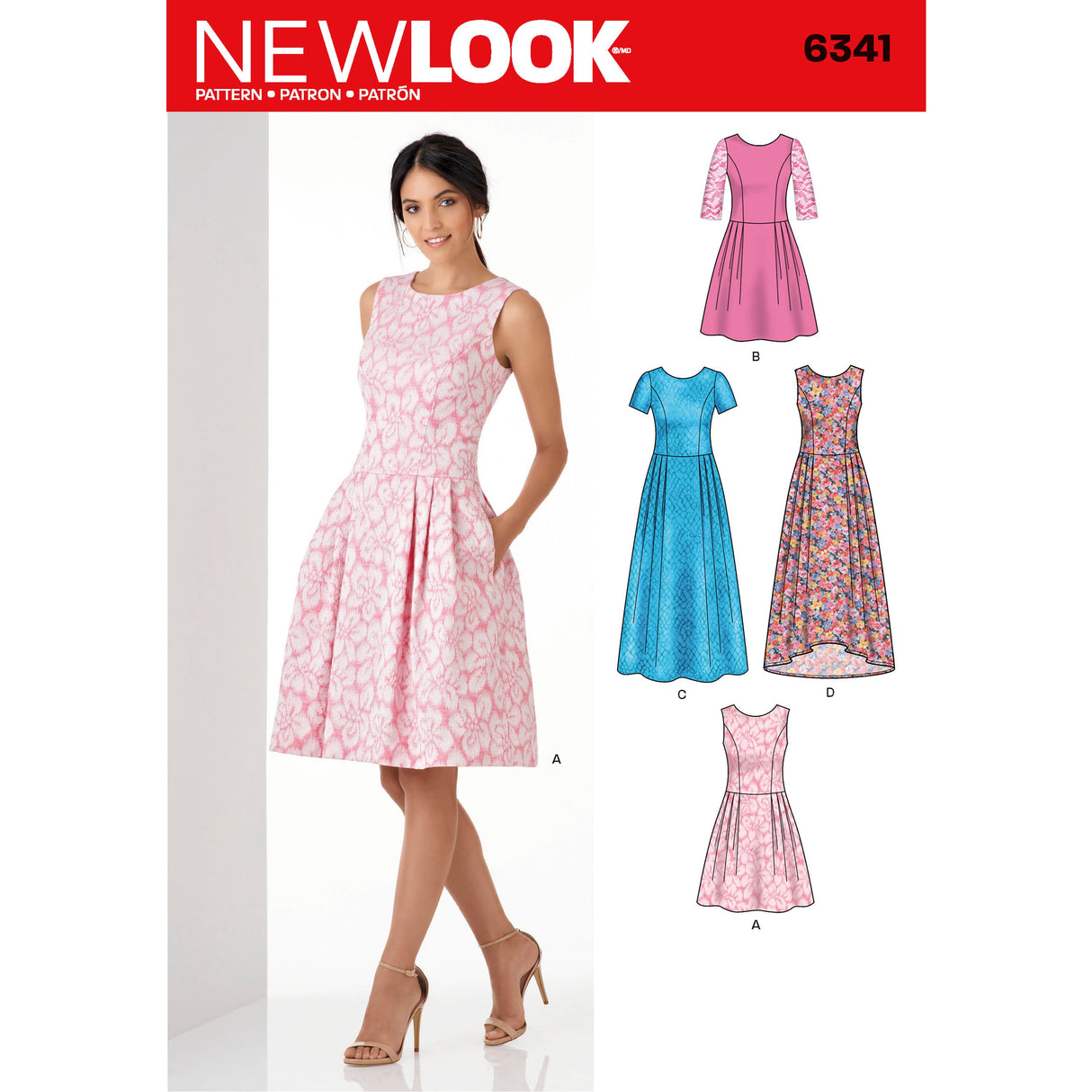 Patron New Look n°6341 – Robe princesse pour femme