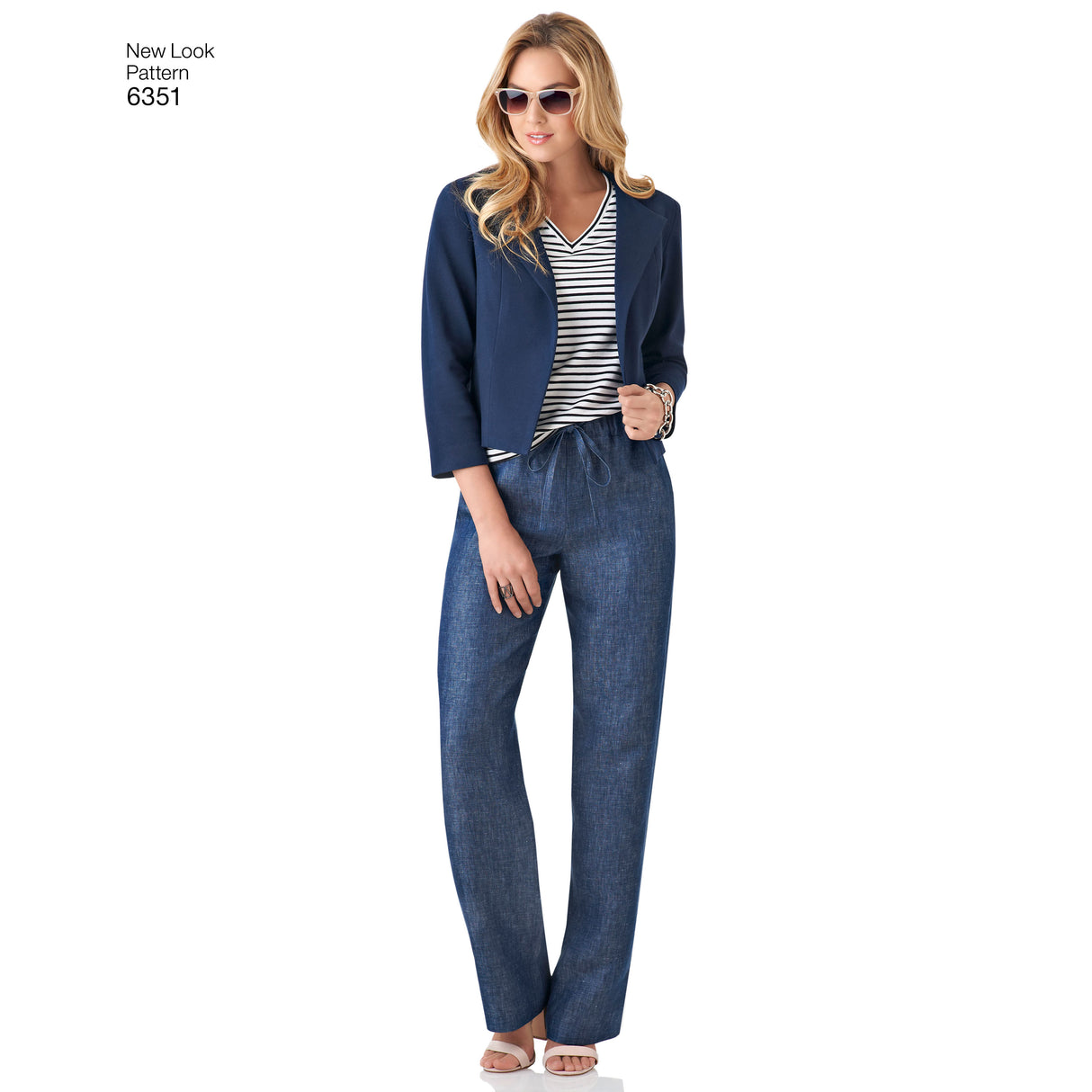 Patron New Look n°6351 – Ensemble féminin complet