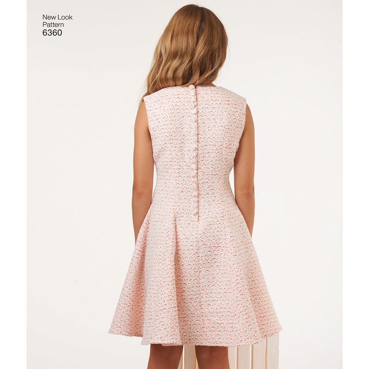 Patron New Look n°6360 – Robe patineuse pour fillette