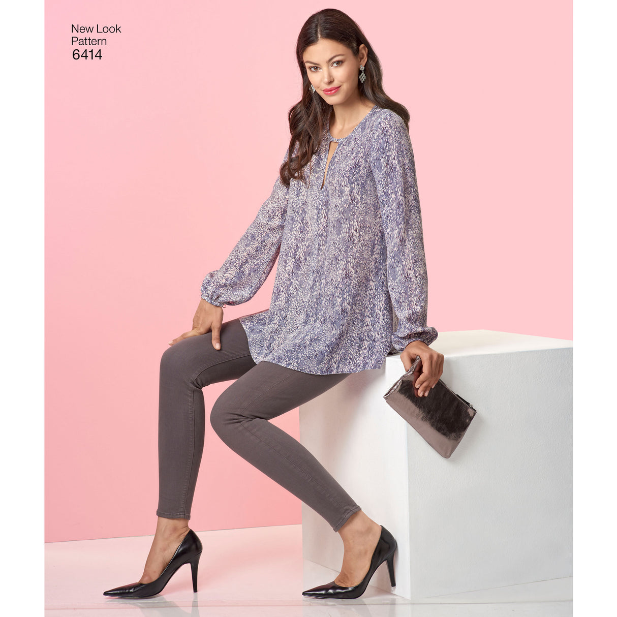 Patron New Look n°6414 – Top et chemisier femme
