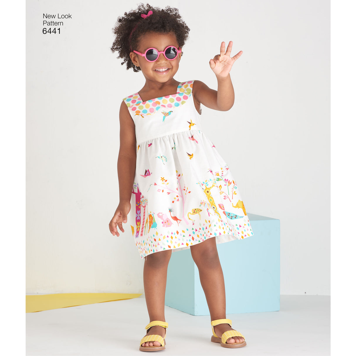 Patron New Look n°6441 – Robe à encolure carrée pour bébé