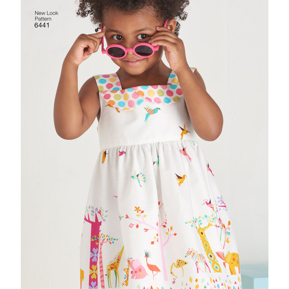Patron New Look n°6441 – Robe à encolure carrée pour bébé