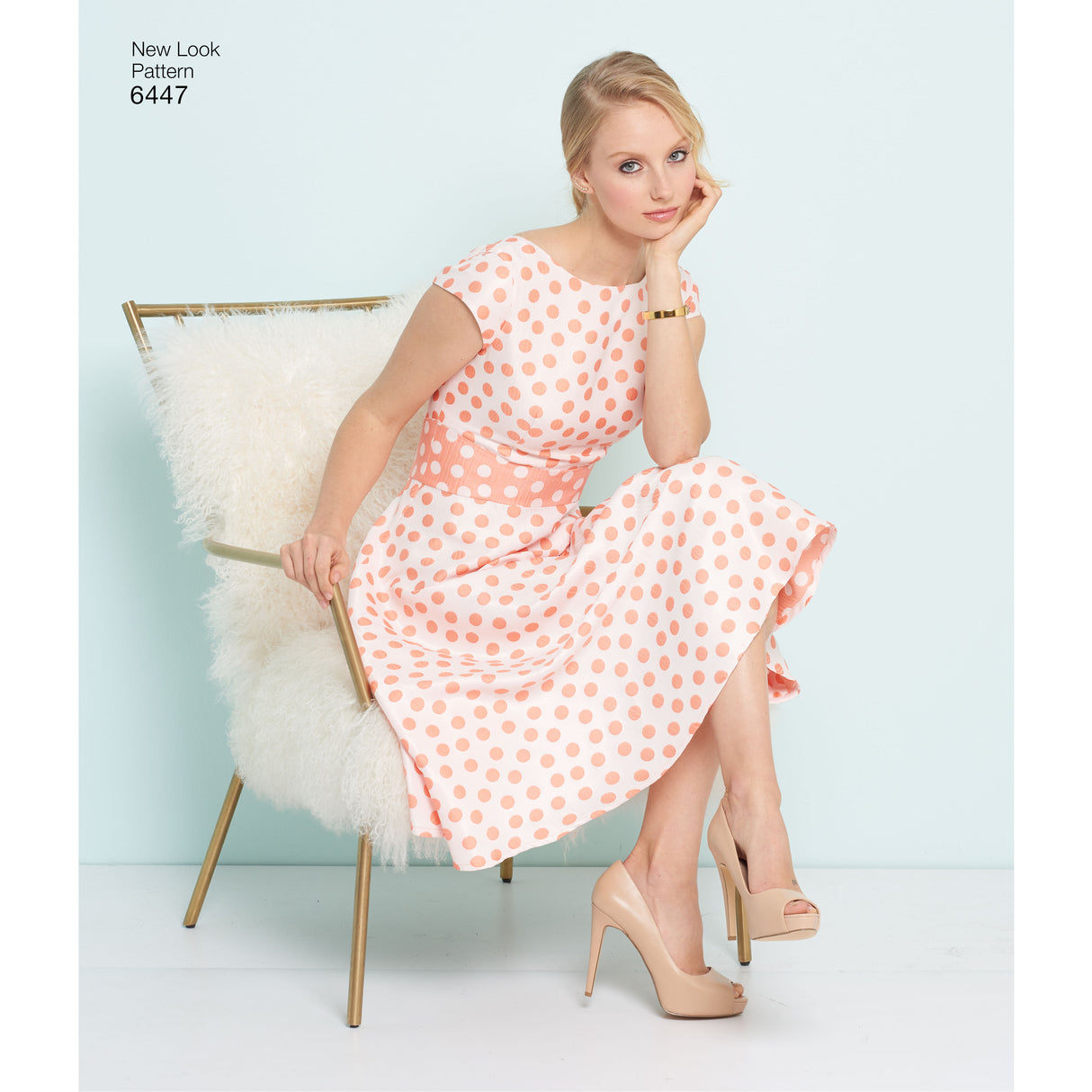 Patron New Look n°6447 – Robe cintrée pour femme