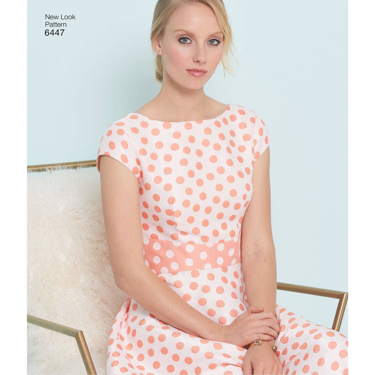 Patron New Look n°6447 – Robe cintrée pour femme