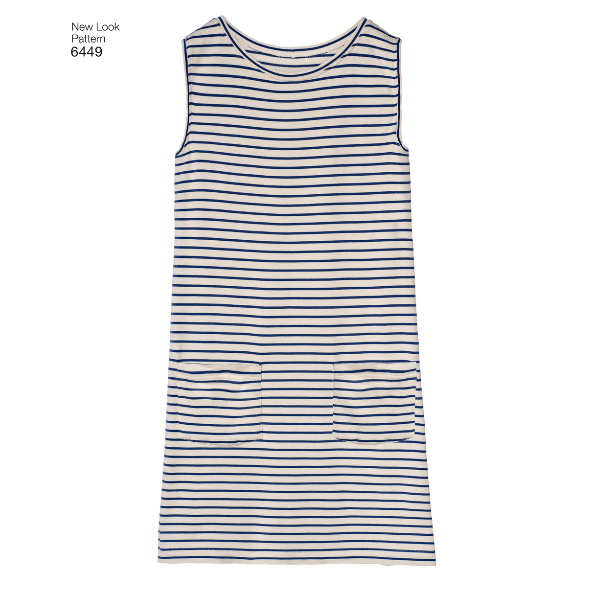 Patron New Look n°6449 – Robe chemise pour femme