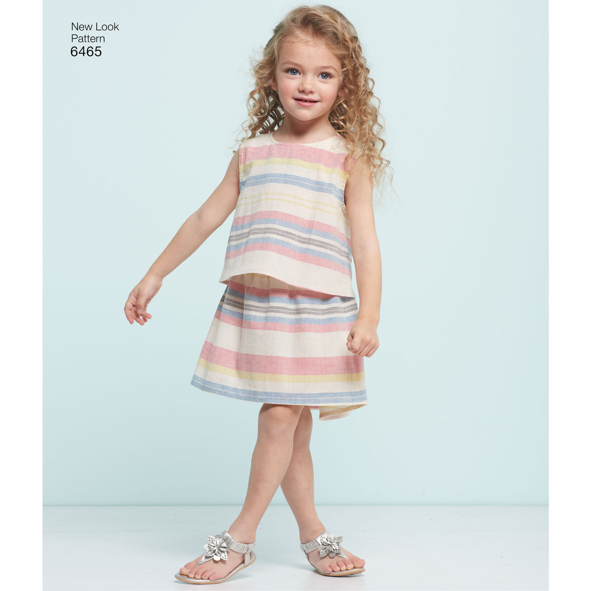 Patron New Look n°6465 – Ensemble pour fille