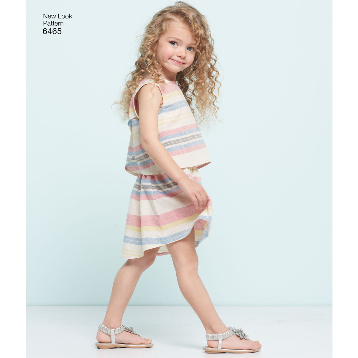 Patron New Look n°6465 – Ensemble pour fille
