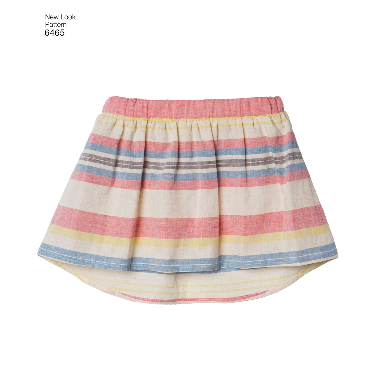Patron New Look n°6465 – Ensemble pour fille