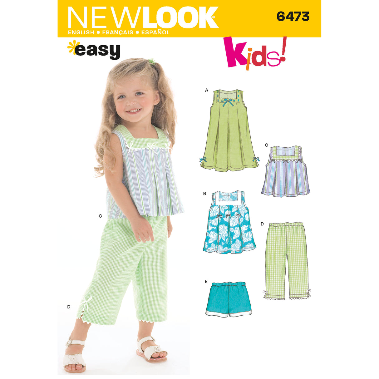 Patron New Look n°6473 – Ensemble pour bébé
