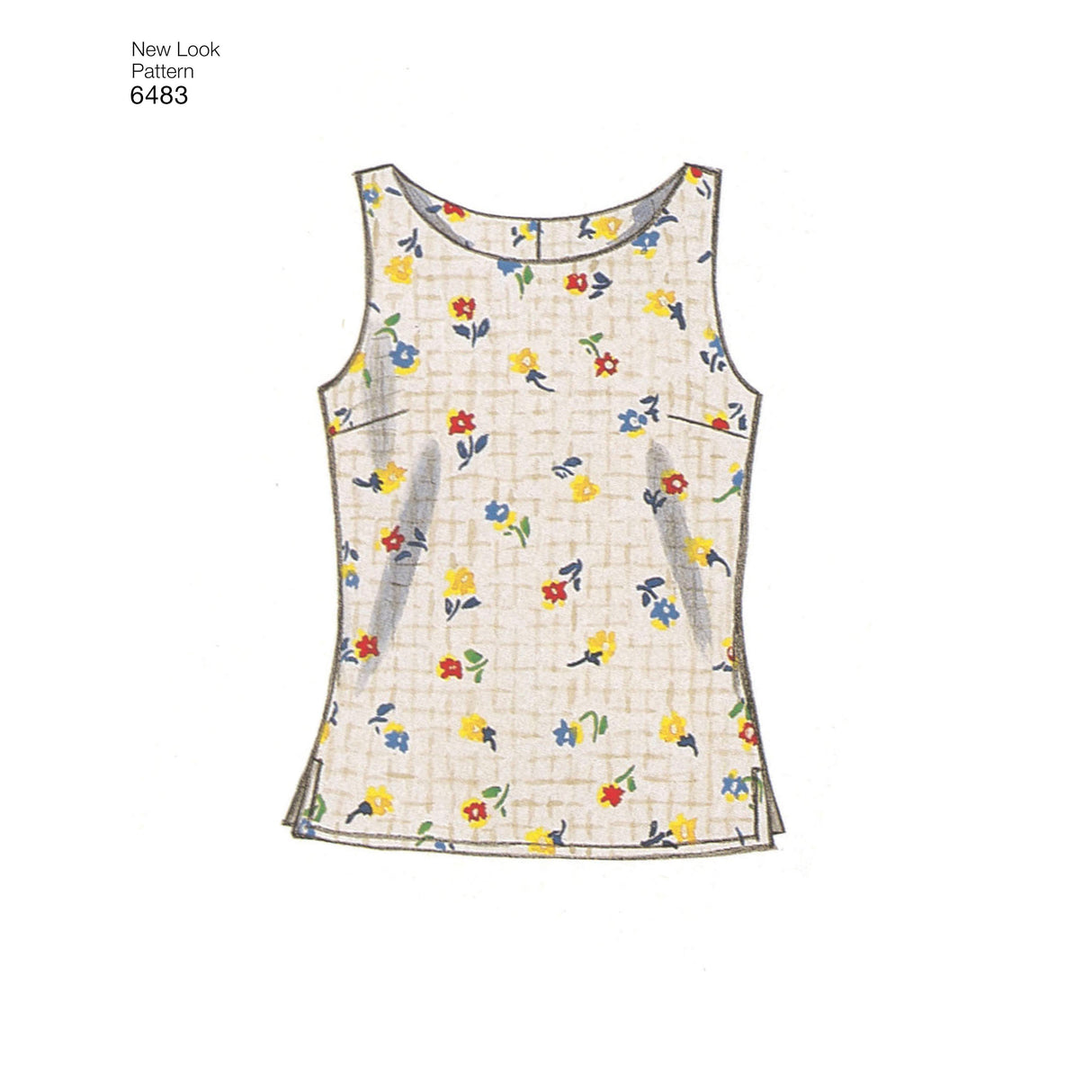 Patron New Look n°6483 – Top basique pour femme