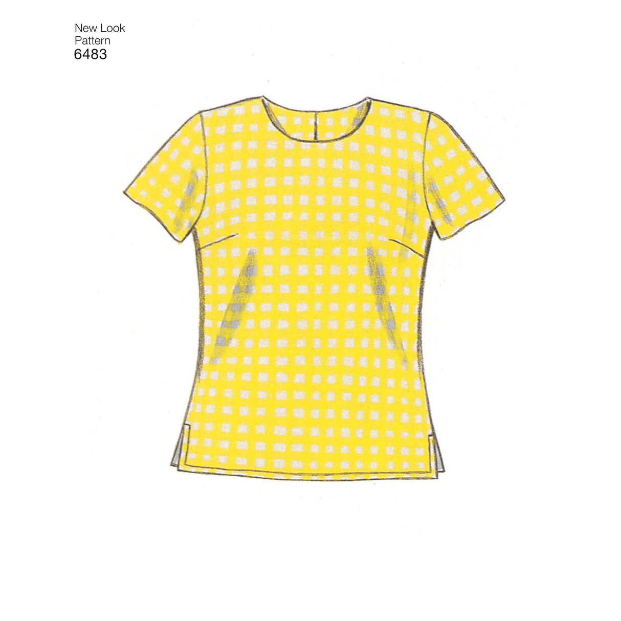 Patron New Look n°6483 – Top basique pour femme