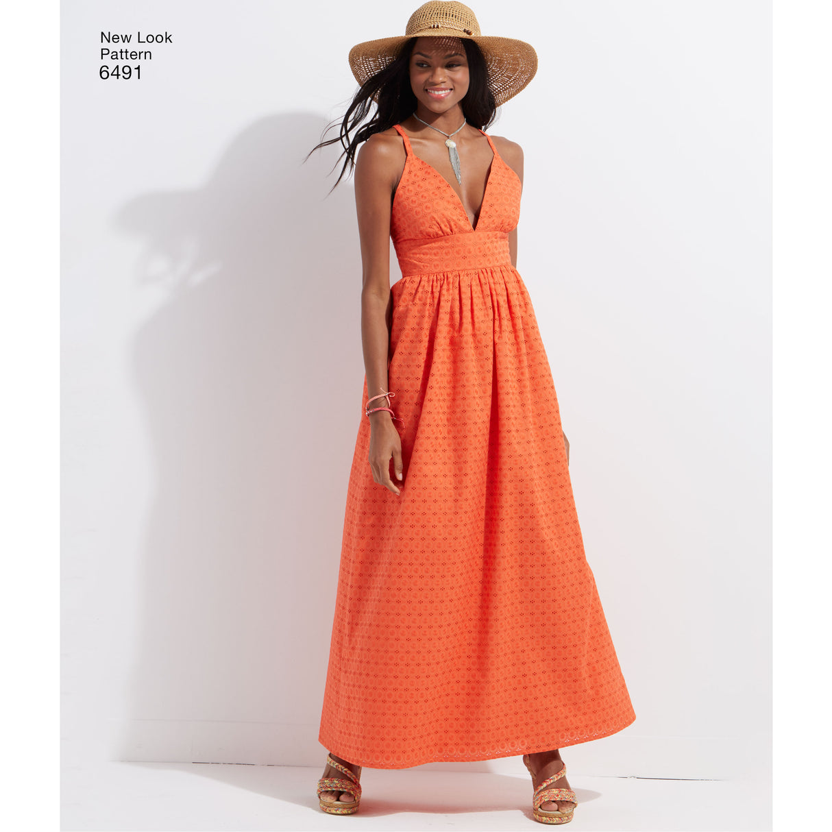 Patron New Look n°6491 – Robe d'été dos nu pour femme