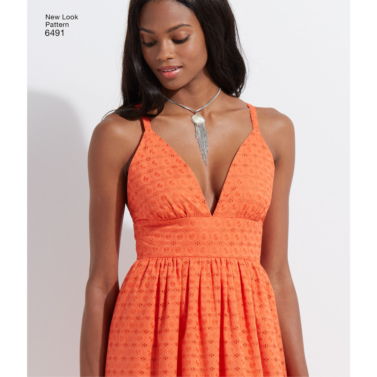 Patron New Look n°6491 – Robe d'été dos nu pour femme