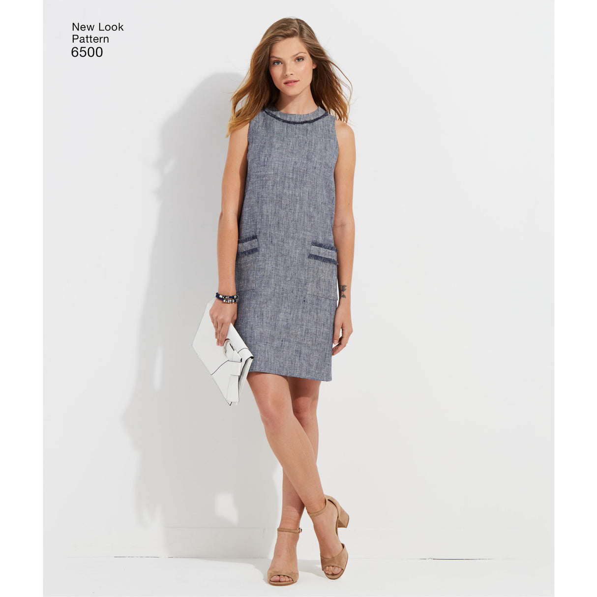 Patron New Look n°6500 – Robe trapèze pour femme
