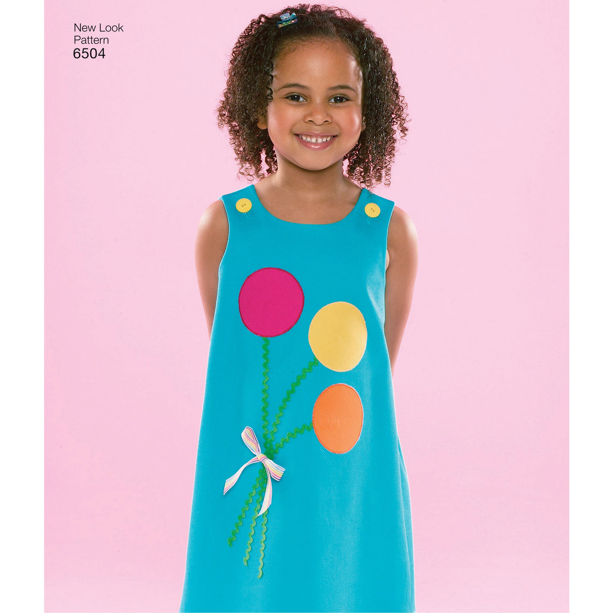 Patron New Look n°6504 – Robes pour fillettes