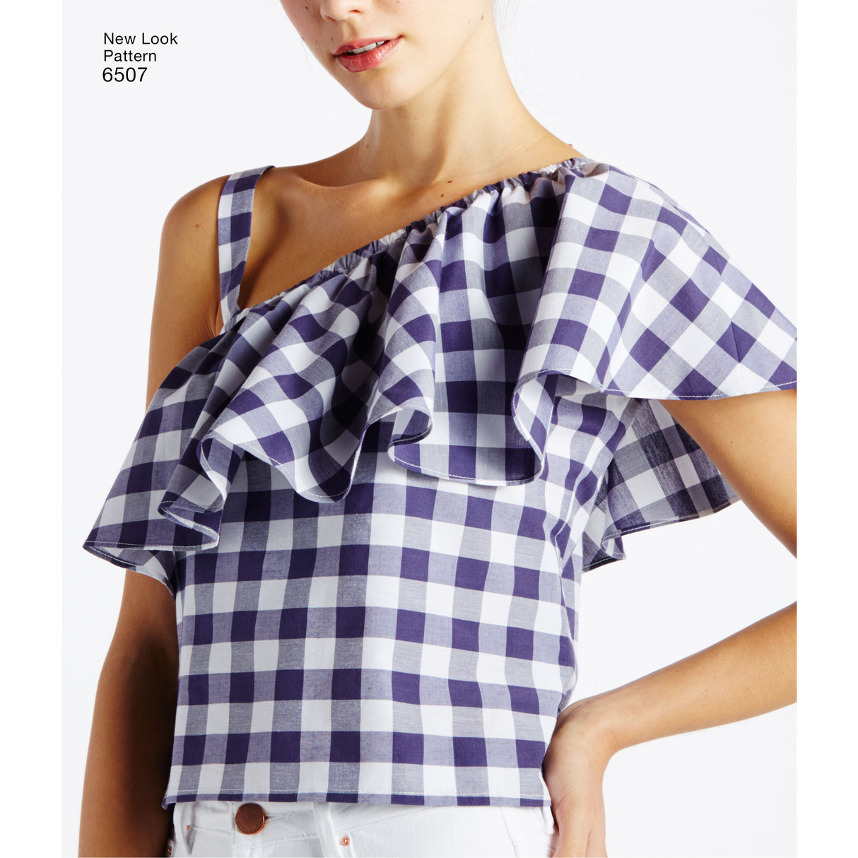 Patron New Look n°6507 – Robe à volants pour femme
