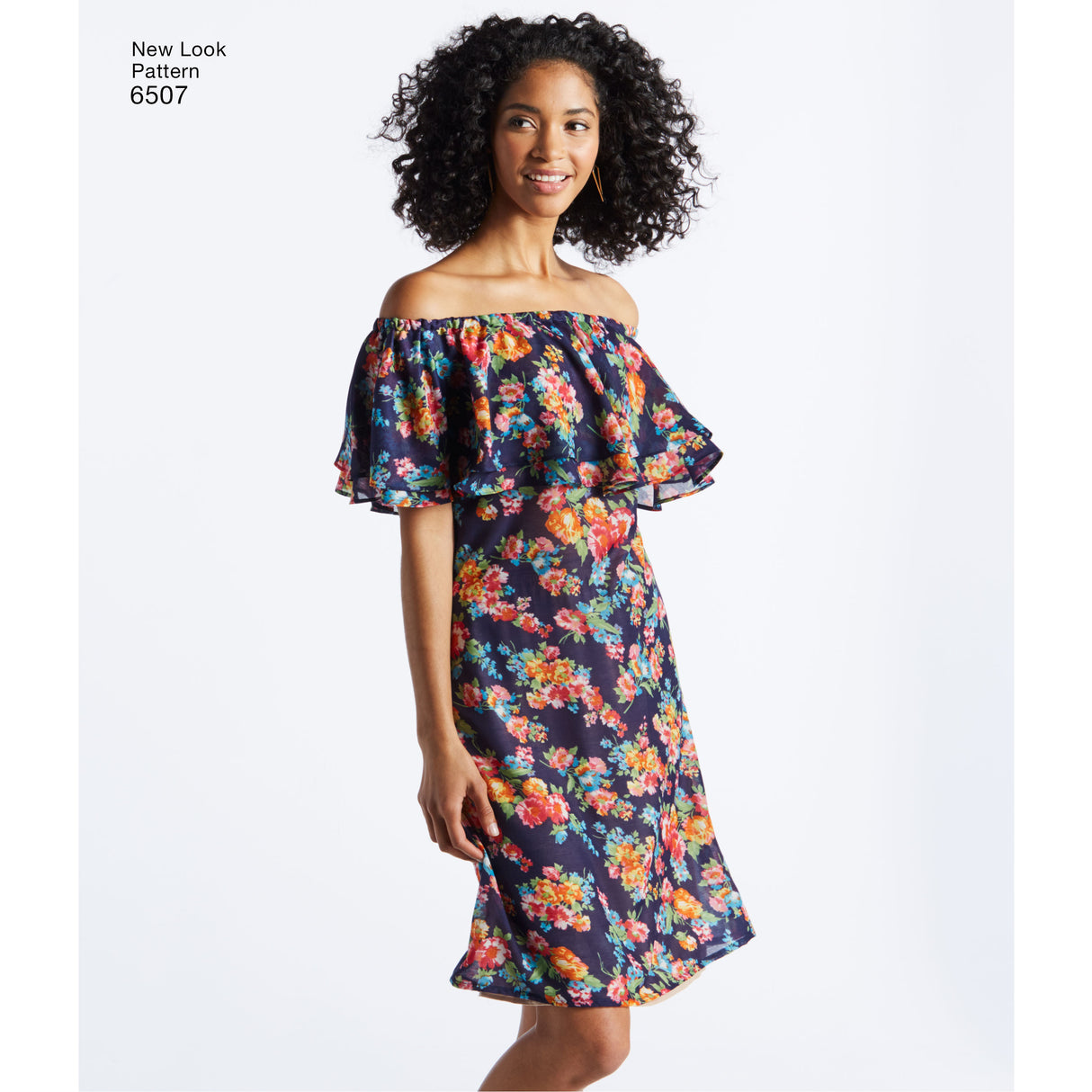 Patron New Look n°6507 – Robe à volants pour femme