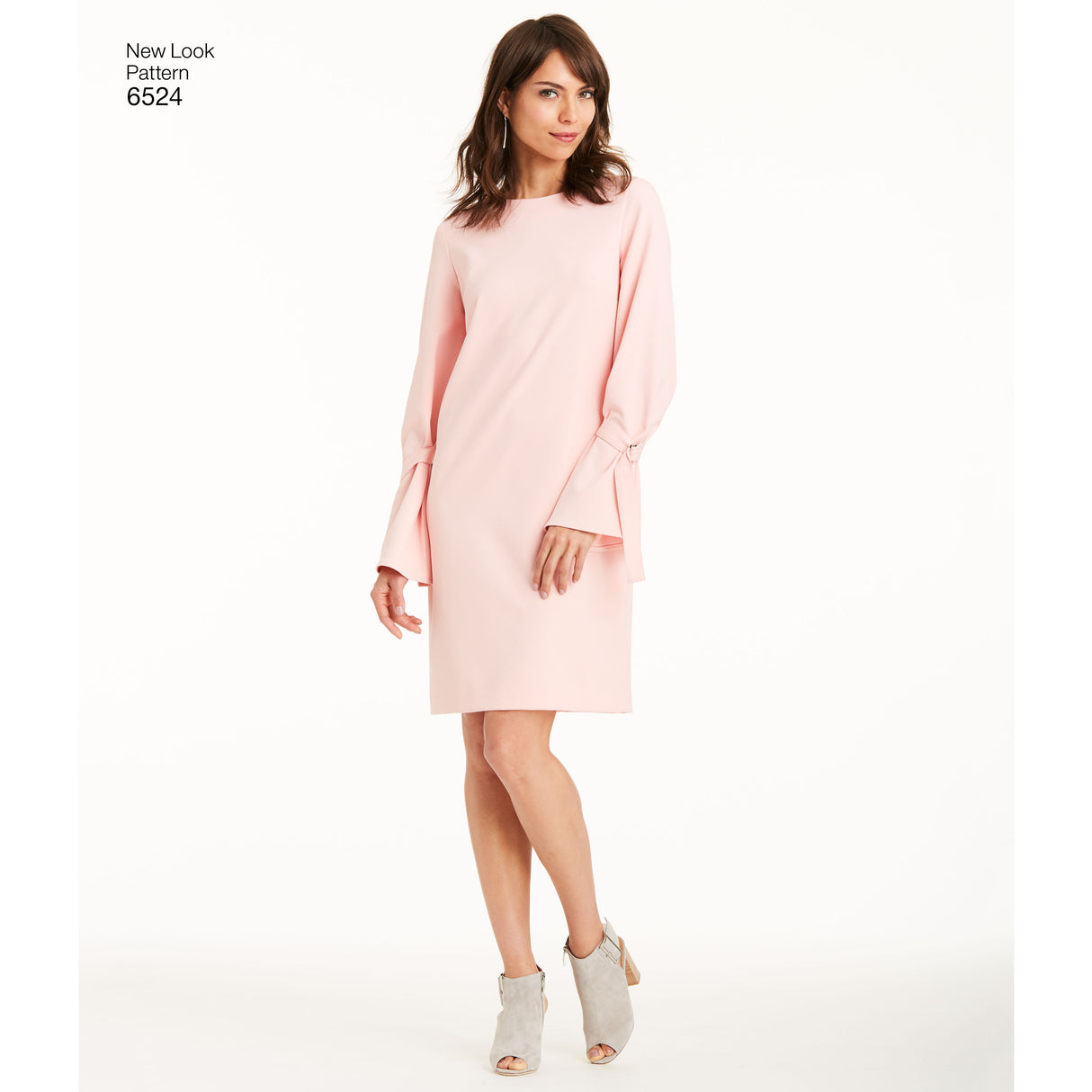 Patron New Look n°6524 – Robe droite pour femme