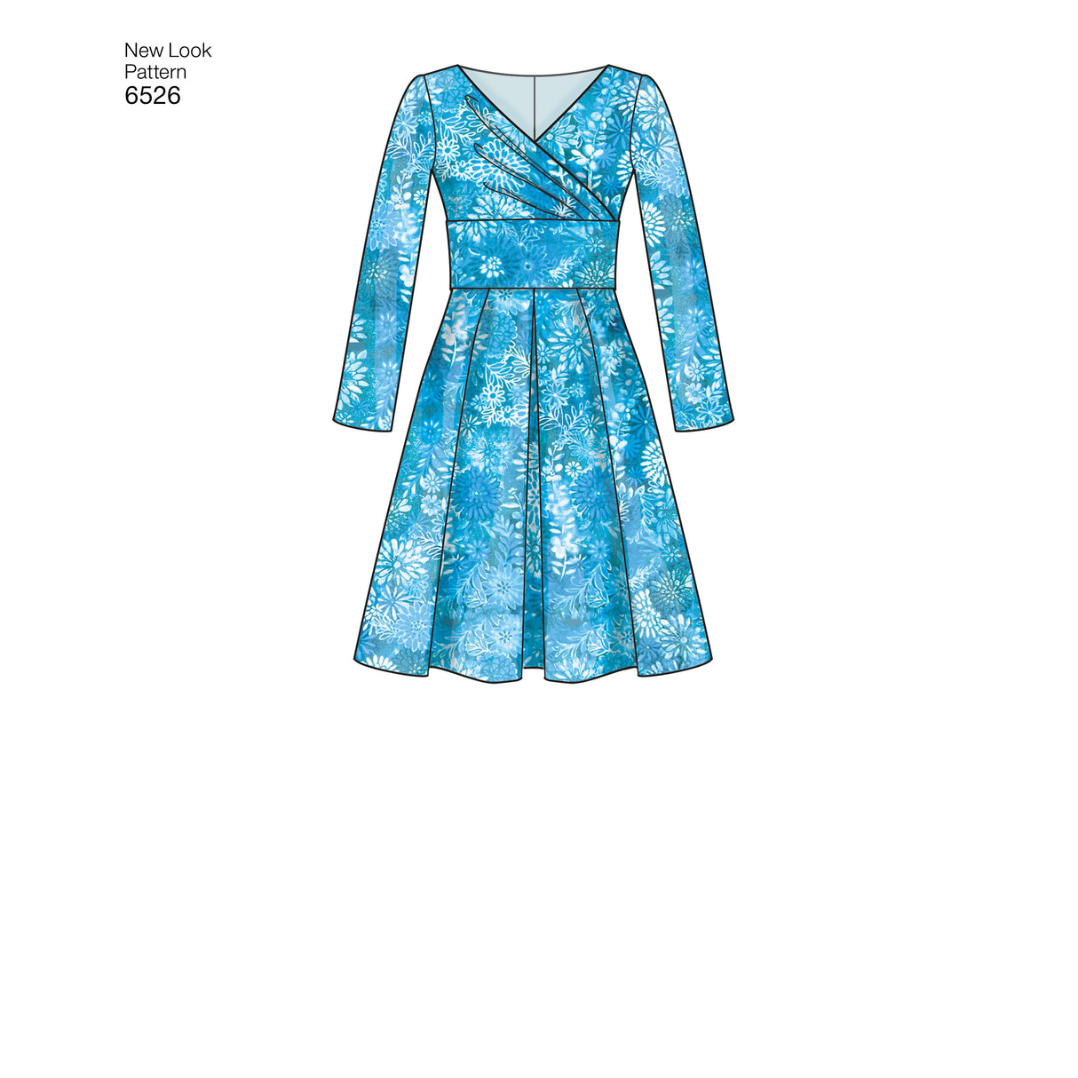Patron New Look n°6526 – Robe élégante pour femme