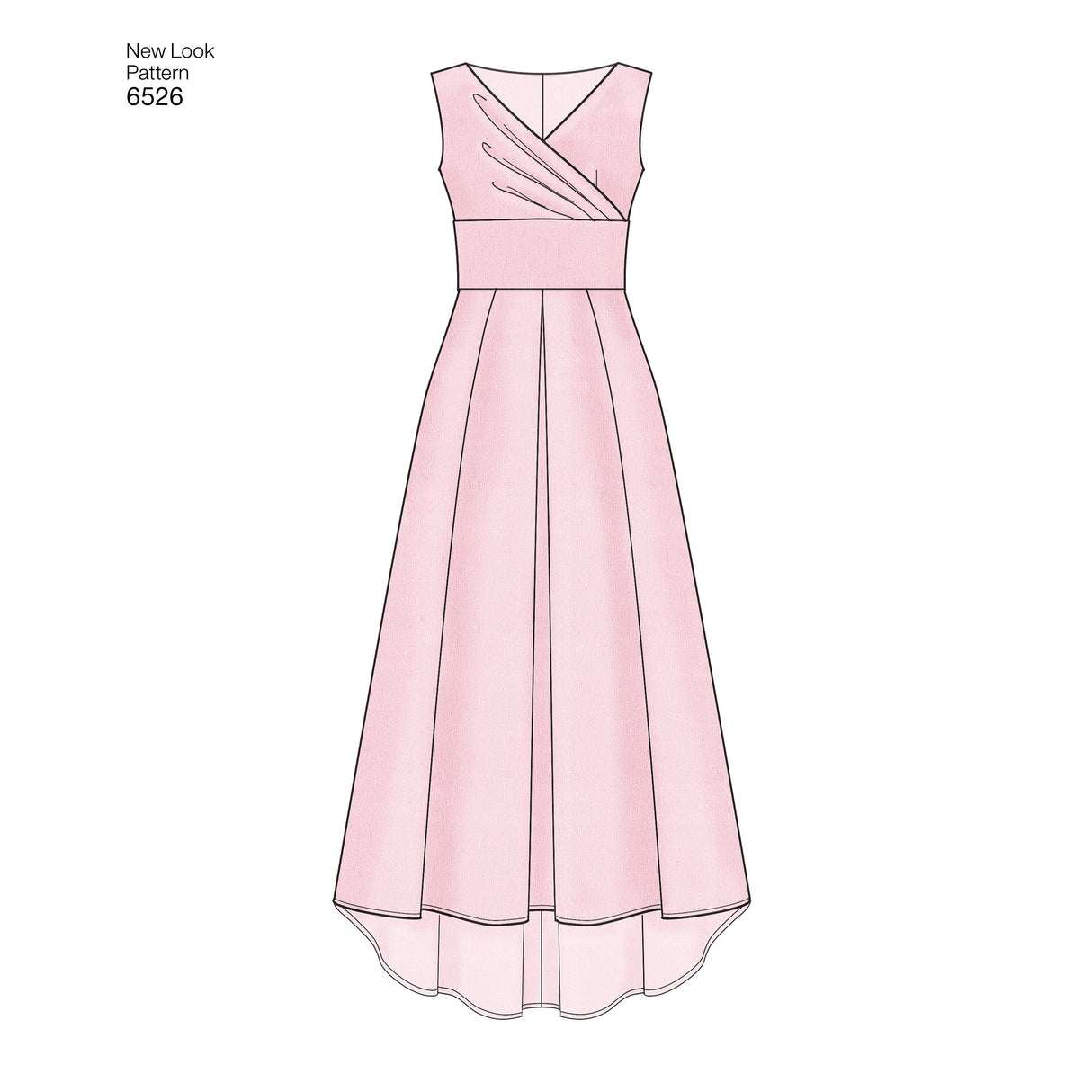 Patron New Look n°6526 – Robe élégante pour femme