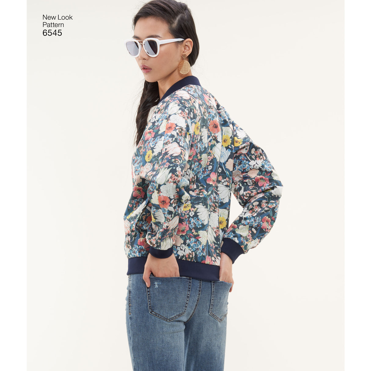 Patron New Look n°6545 - Veste casual zippée