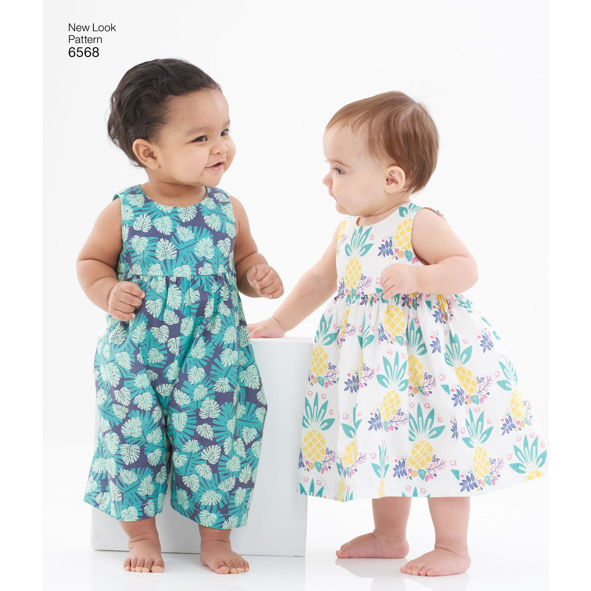 Patron New Look n°6568 – Ensemble bébé